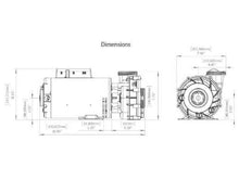 Load image into Gallery viewer, Dynasty 15998 2 Speed 230V GL/SL Spa Pump with Amp Cord