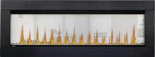Load image into Gallery viewer, Clearion see through electric fireplace
