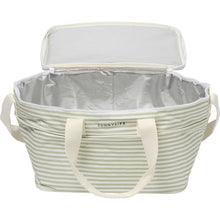 Load image into Gallery viewer, LIGHT COOLER BAG - SAGE STRIPE - 18.7L