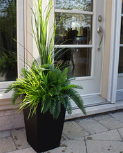 Load image into Gallery viewer, Artificial Cycas and Grass Potted Arrangement