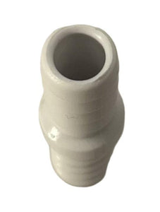 11736 Barbed coupler, PVC fitting