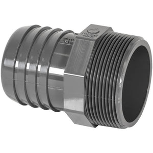 1436-020 Male Adapter BARBxMPT grey