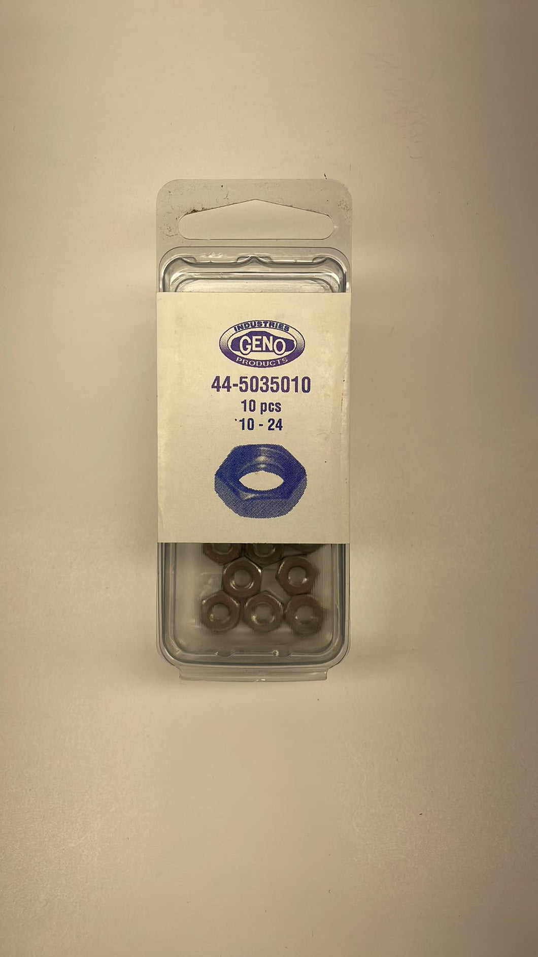 GENO HEX. MACHINE SCREW NUT SS (44-5035010)