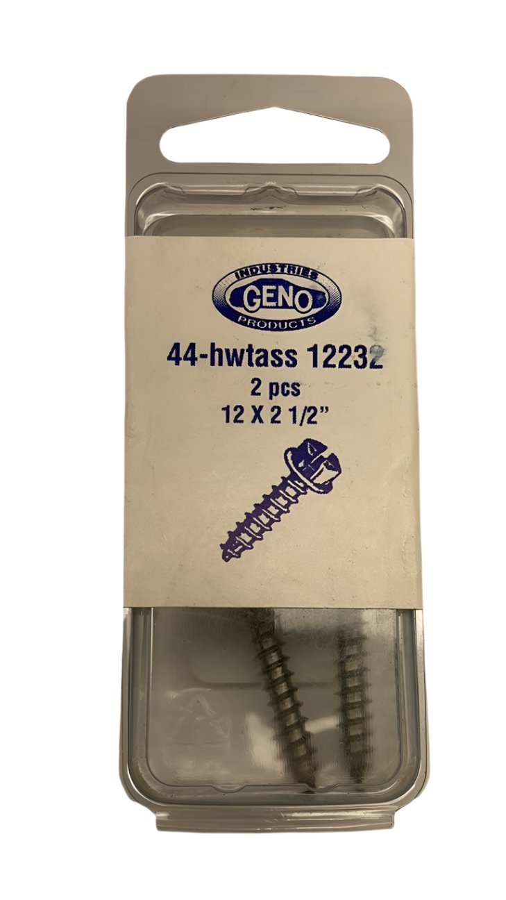 GENO SLOTTED HEX. WASH. HEAD TS SS (44-HWTASS 12232)