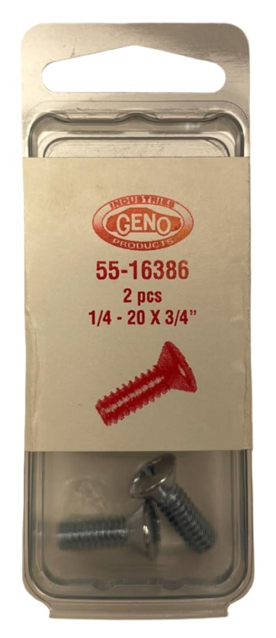 GENO MS PHIL OVAL HEAD STEEL ZINC (55-16386)