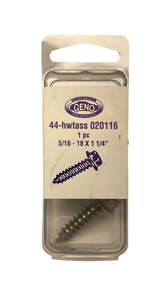 GENO HEX. HEAD TAPPING SCREW SS (44-HWTASS 020116)