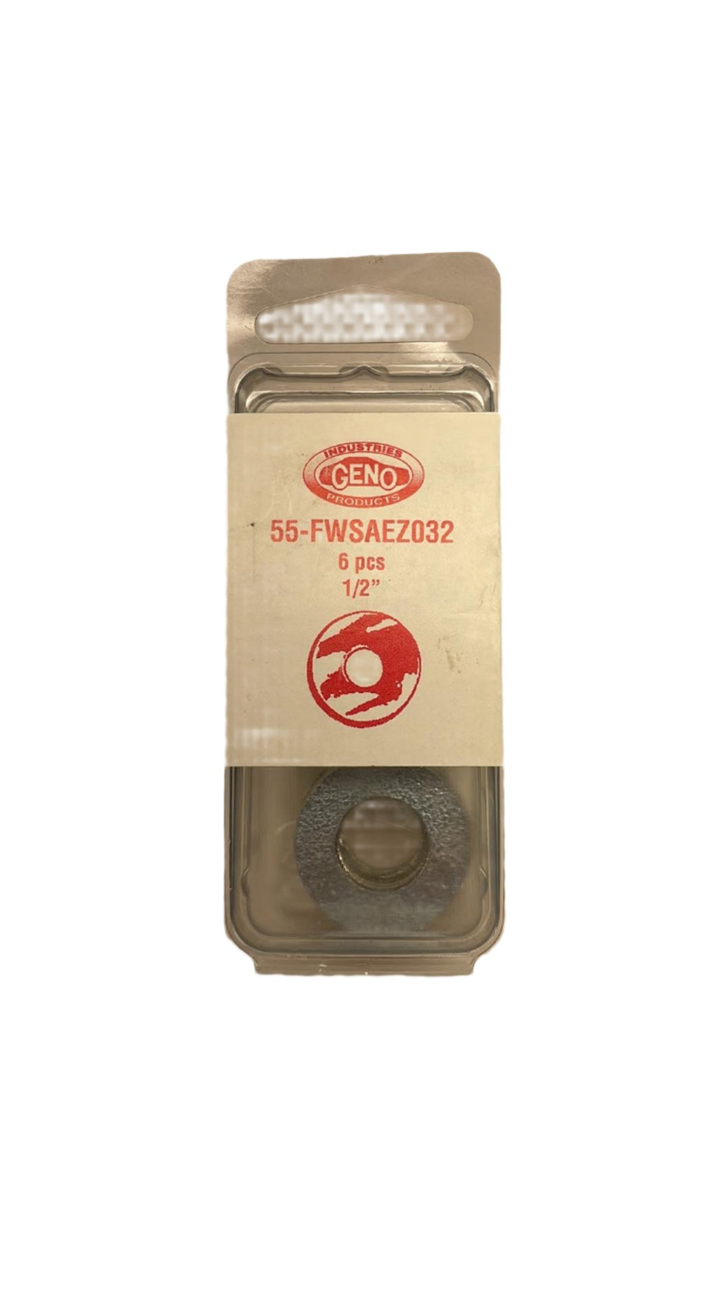 GENO FLAT WASHER STEEL ZINC (55-FWSAEZ032)