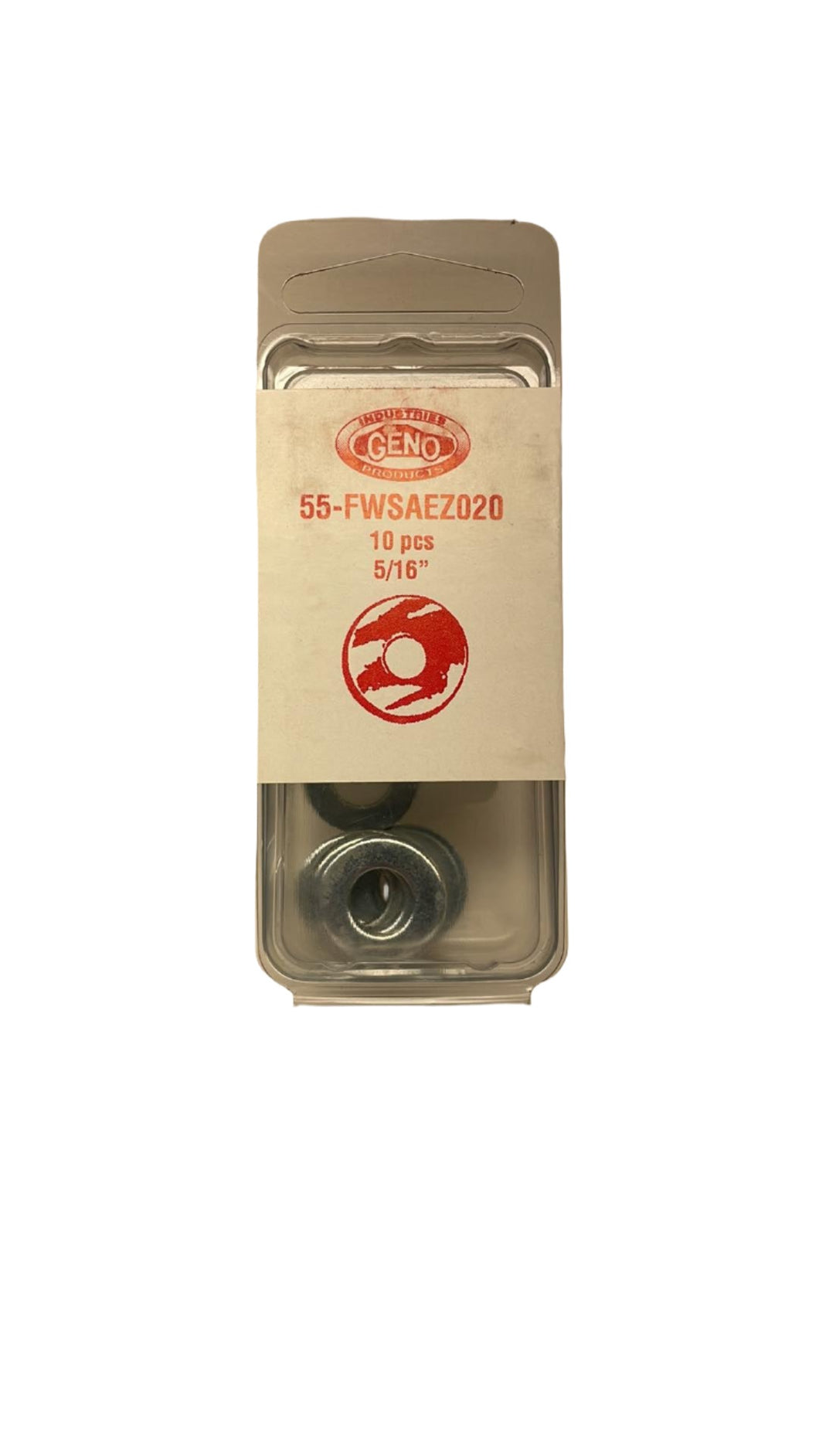 GENO FLAT WASHER STEEL ZINC (55-FWSAEZ020)