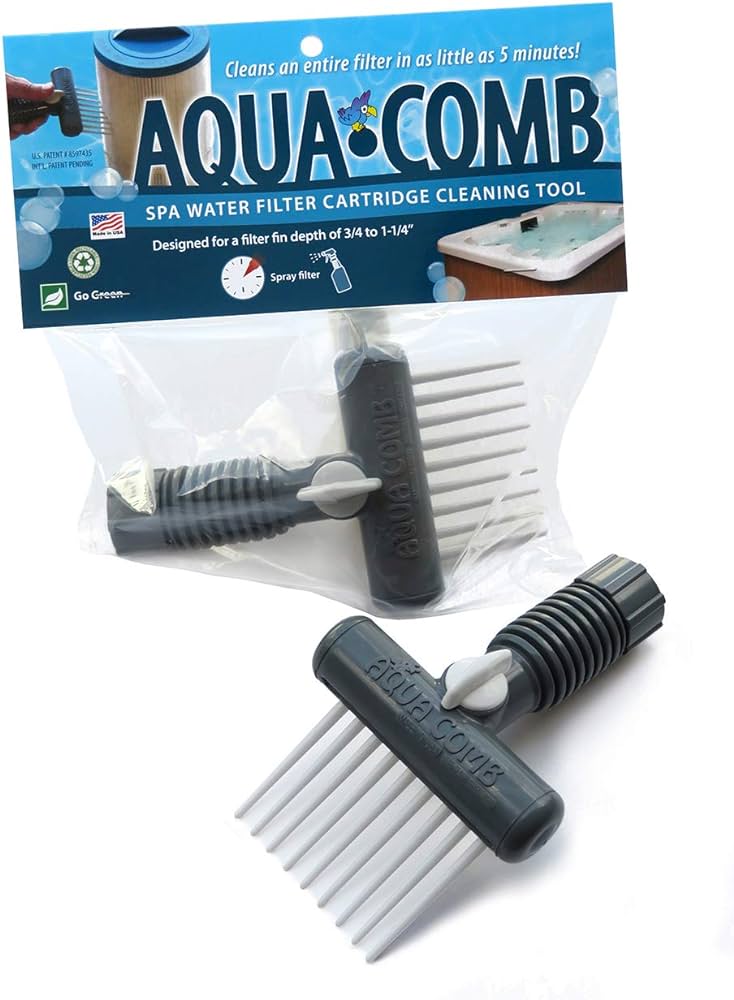 Aqua Comb Filter Cartridge Cleaning Tool