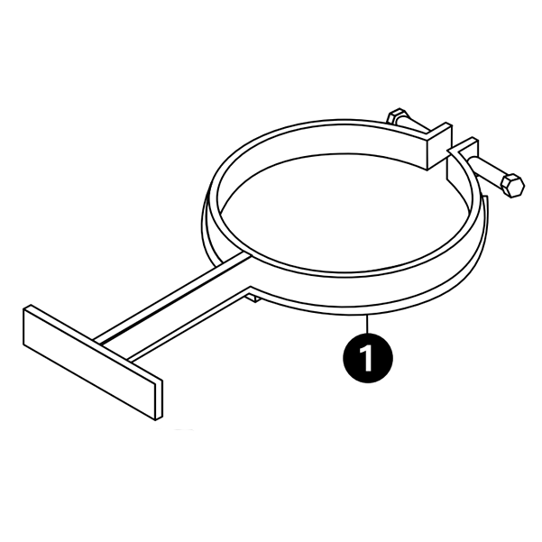 Skimmer support spare part