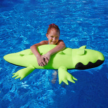 Load image into Gallery viewer, Crocodile Pool Bean Bag Float
