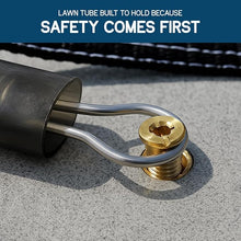 Load image into Gallery viewer, MH257 Aluminum Paver Lawn Pipe Tube Pool Deck Brass Anchor For Swimming Pool Cover
