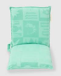 TERRY CLOTH FOLDING BEACH LOUNGER