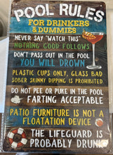 Load image into Gallery viewer, POOL AND SPA SIGNS - VARIOUS

