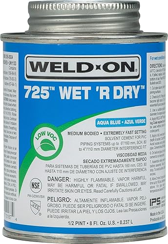725 WET R DRY - BLUE PVC GLUE