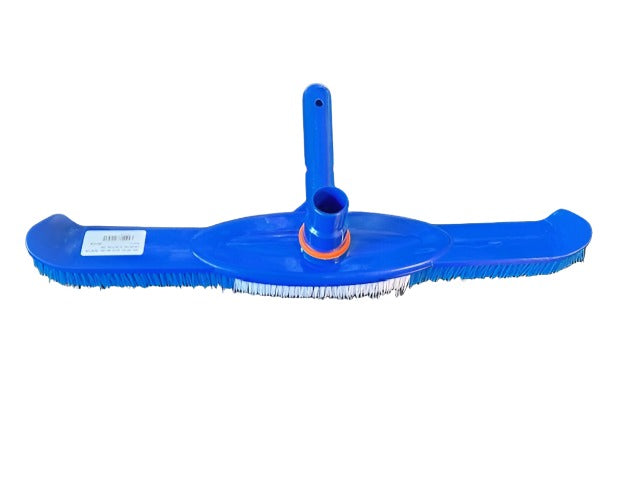 Vacuum brush with swivel adapter and clip