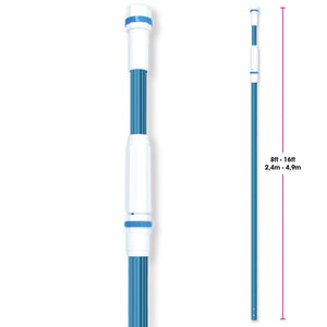 Deluxe Telescopic Blue Pole