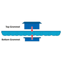 Load image into Gallery viewer, QUICK DRAIN SOLAR BLANKET GROMMETS - 6 PACK
