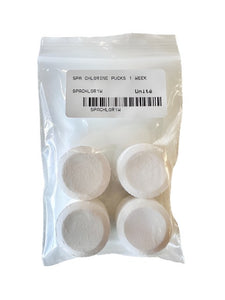 Spa Chlorine Tabs - Package of 4