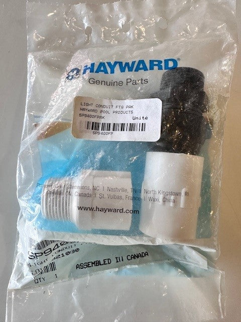 Hayward Light Conduit Fitting Pak – Amazon Pools and Spas Inc.