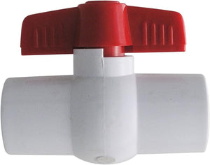 Ball valve 1.5 inch slip ABS 1-1/2" CL