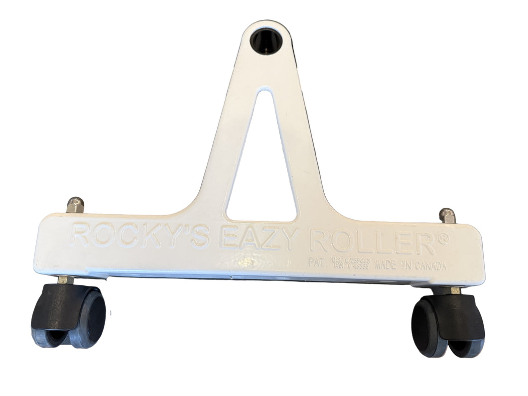 ROCKY ROLLER - NO.3 REEL FRAME - WITH 2 WHEELS ATTACHED