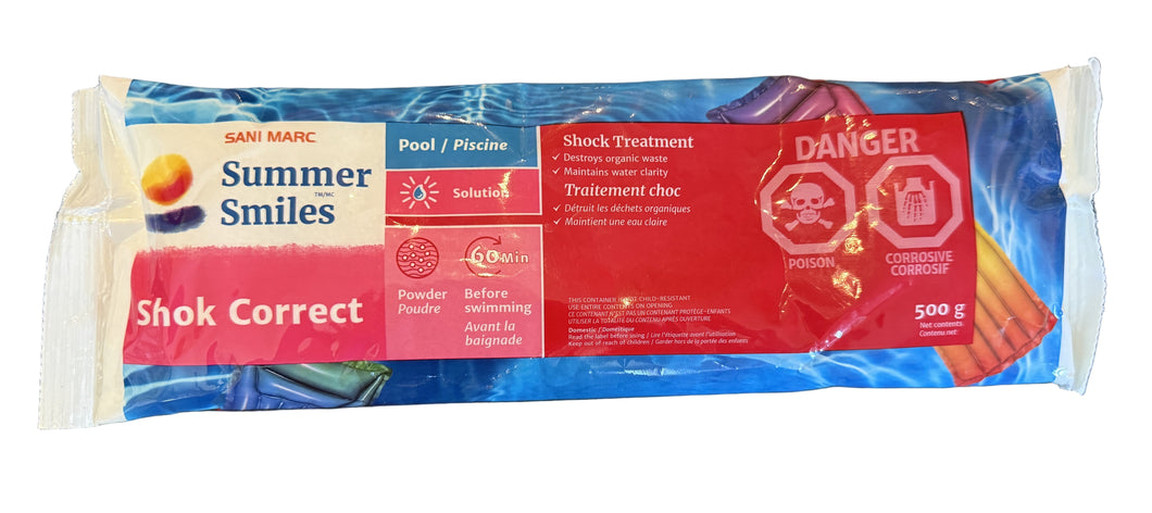 POOL SS SHOK CORRECT 500G