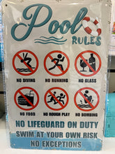 Load image into Gallery viewer, POOL AND SPA SIGNS - VARIOUS

