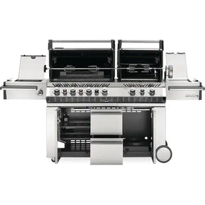 Prestige Pro 825 Propane - Infrared Rear & Side Burners - Stainless Steel