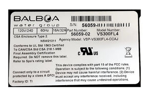 400-0013 Lumio Balboa VS300FL4