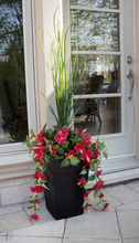 Load image into Gallery viewer, Red Hibiscus Planter
