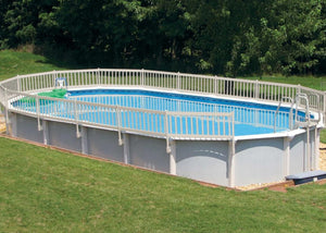 Above Ground Pool Fencing (White)