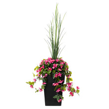 Load image into Gallery viewer, Artificial Light Pink Azaleas Outdoor Flower Arrangement
