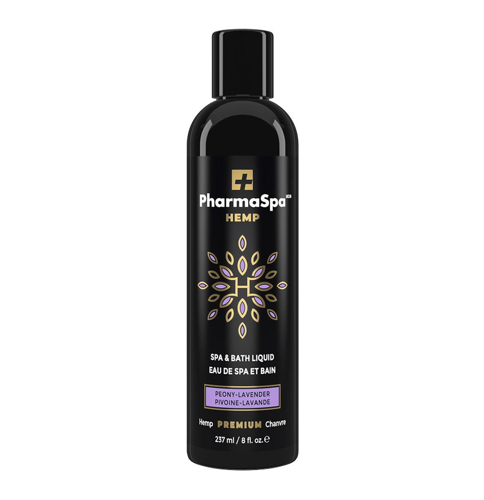 PharmaSpa Hemp Spa and Bath Liquids – PEONY LAVENDER