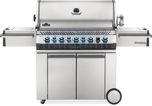 Prestige Pro 665 Propane - Infrared Rear & Side Burners - Stainless Steel