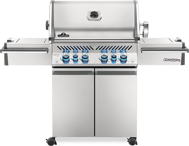 Prestige Pro 500 Propane - Infrared Rear & Side Burners